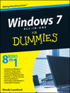 Windows 7 All-in-One For Dummies®